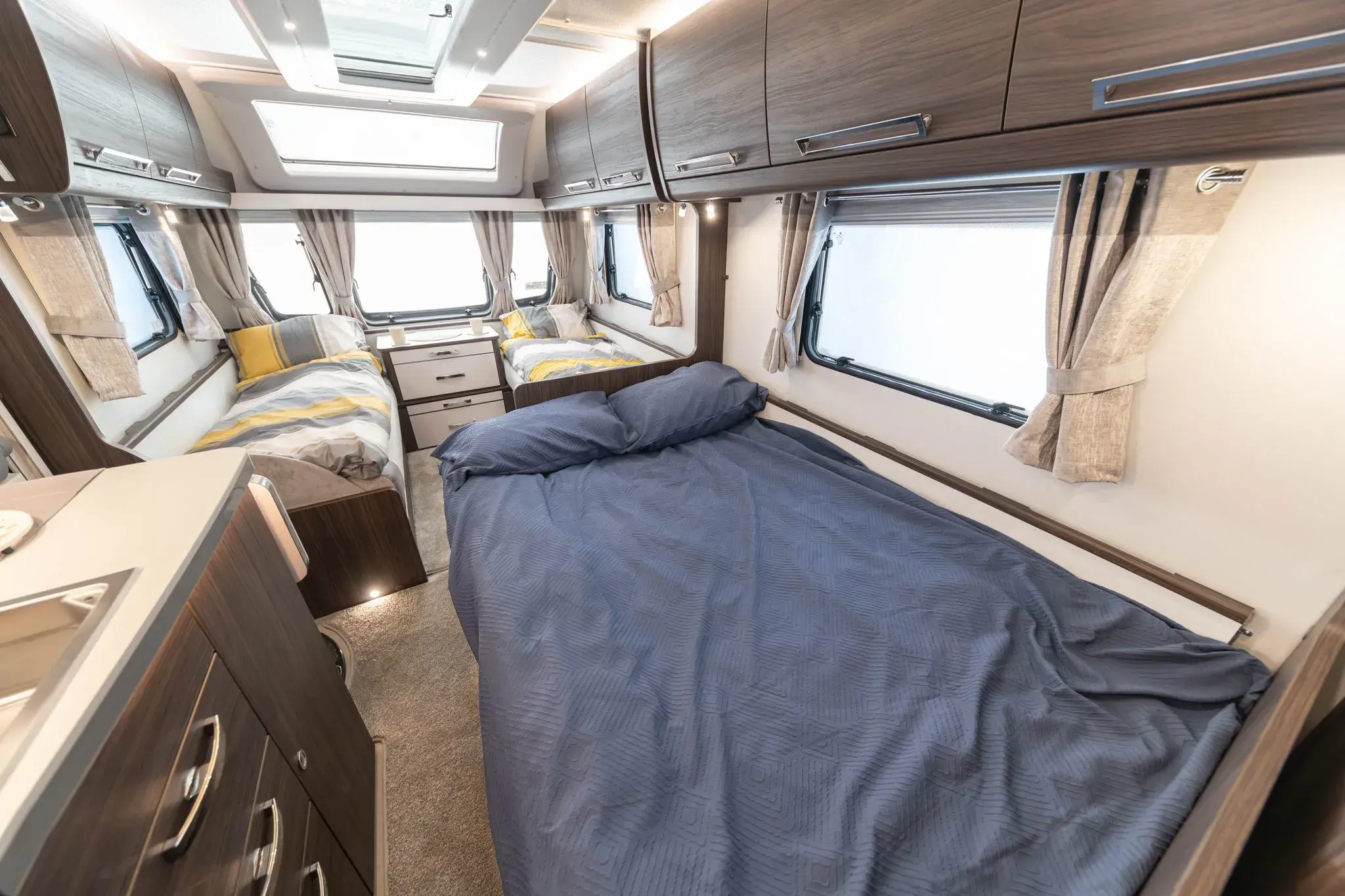 Buccaneer Aruba Caravan Double Make UP Beds