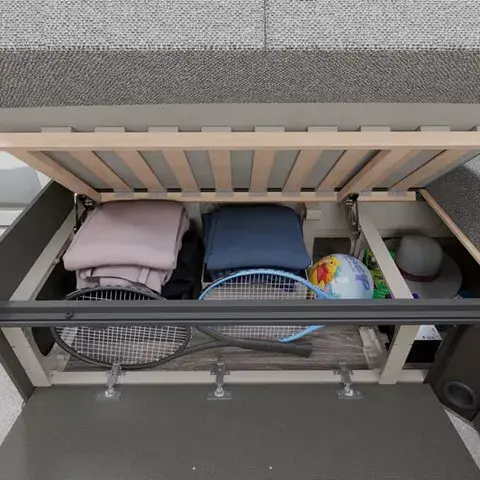 2025 Sprite Major 4Eb Underseat Storage