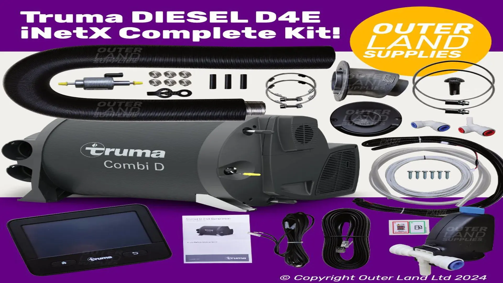 Outer Land Supplies Truma Diesel Heater Kit
