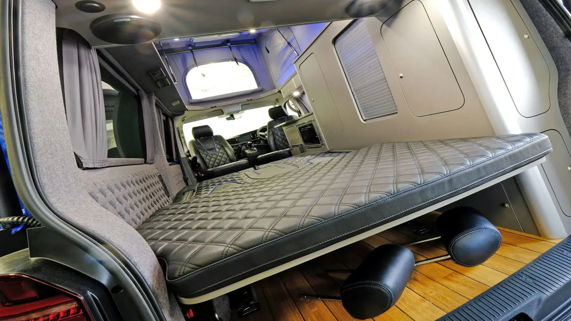 Exploria Tempo Camper Conversion Sleeping Set Up