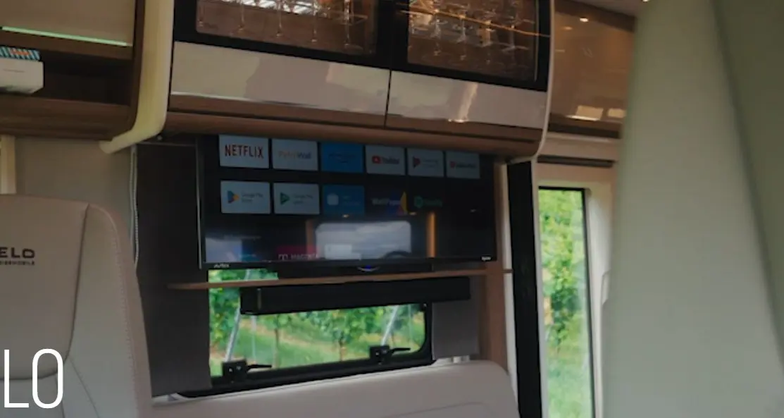 Morelo Palace Liner S Way 4 Berth A Class Motorhome TV