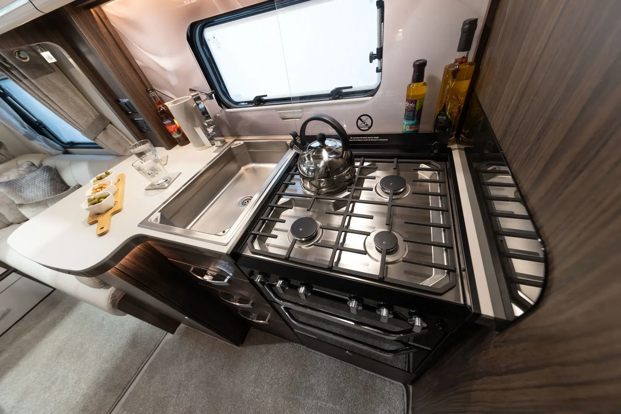 Buccaneer Commodore Caravan Kitchen Coutner