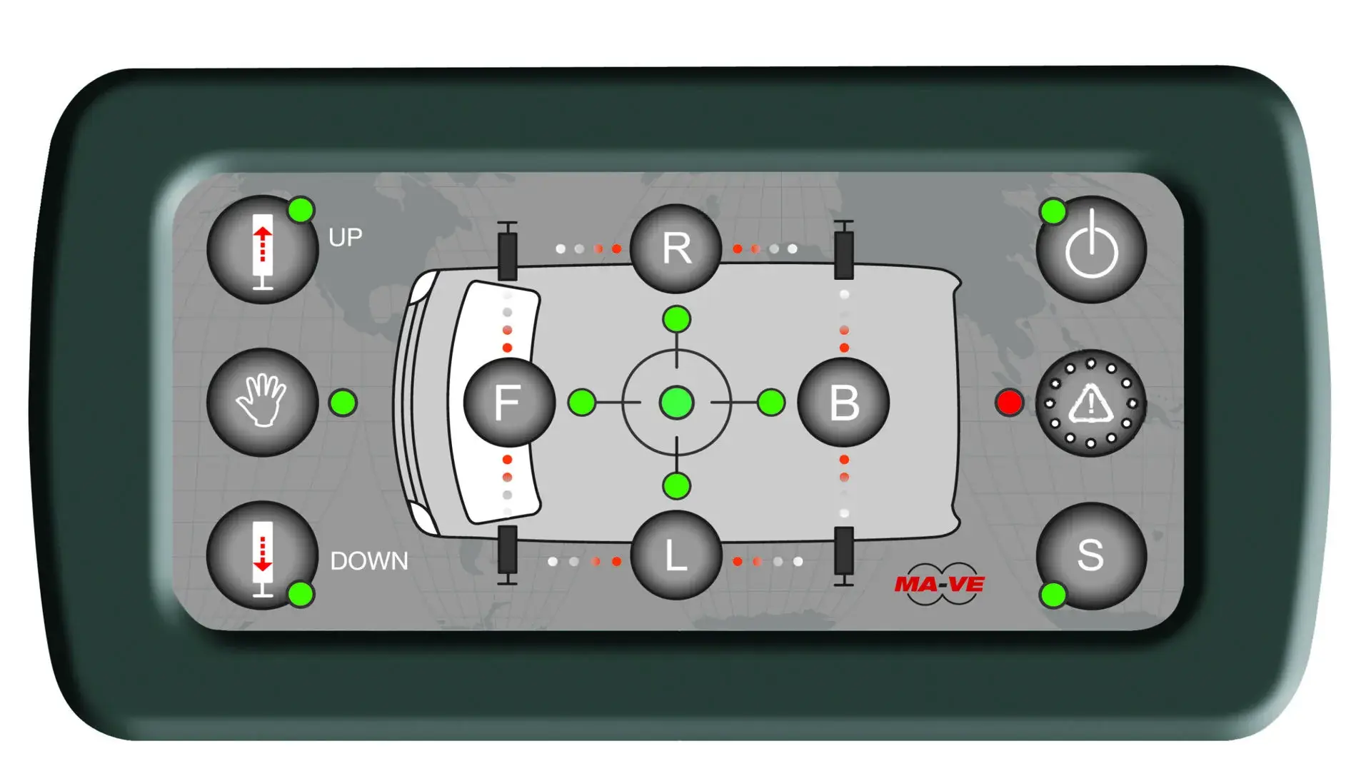 MA VE Levelling Products Control Panel