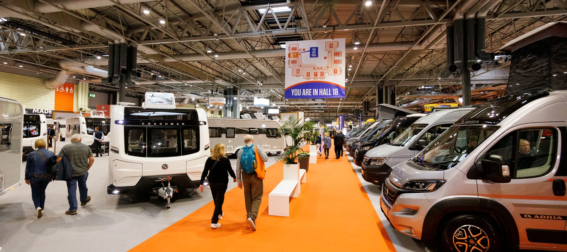 Motorhome And Caravan Show Coachman And Adria (1)