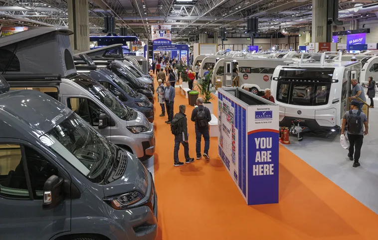 Motorhome And Caravan Show Stats Box
