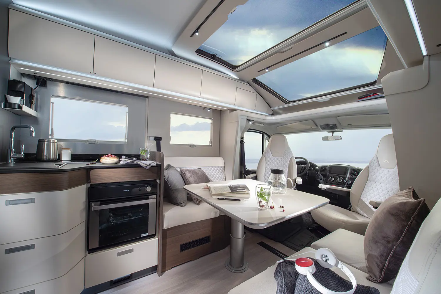 Adria Coral Motorhome Kitchen