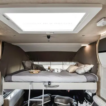 K Yacht 59 Drop Down Bed Over Lounge Responsivegallery 375 375