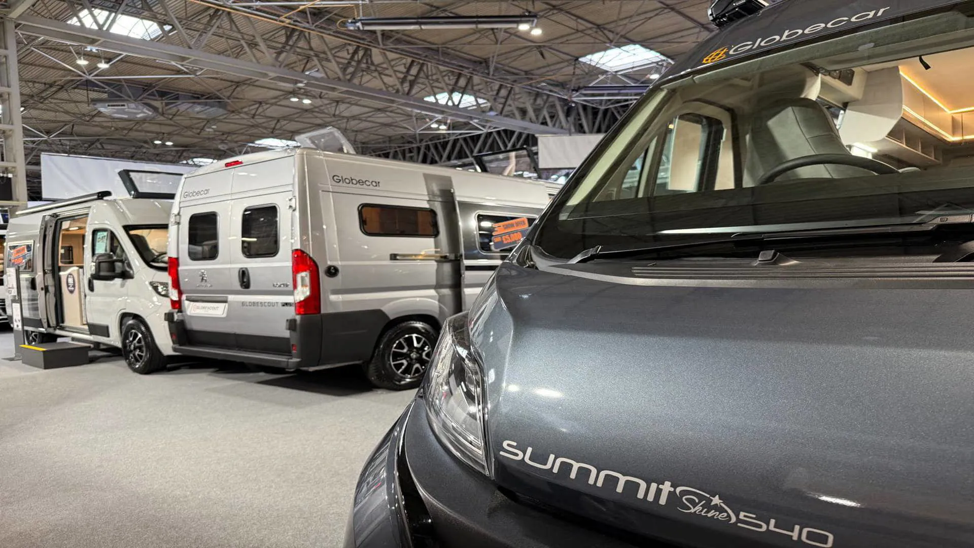 Globecar Stand Feb25