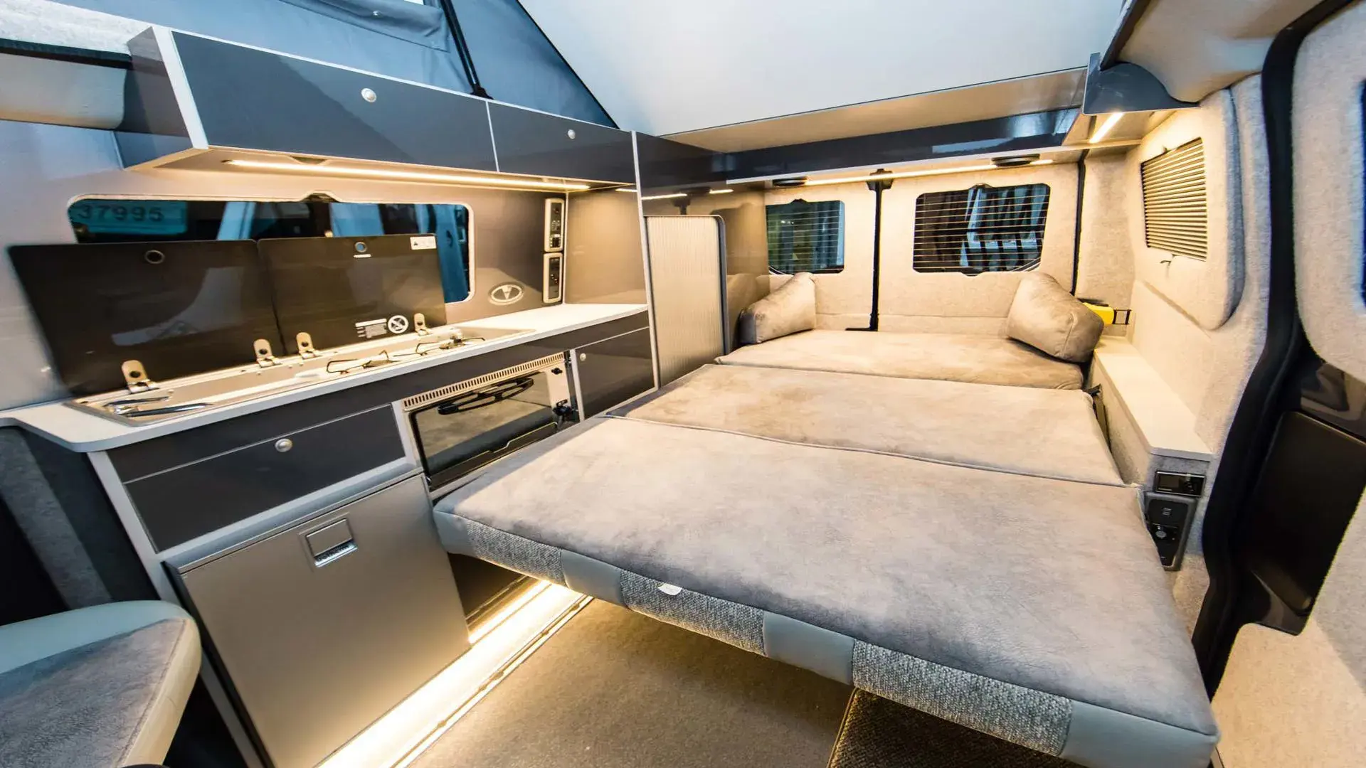 Vantage Luna Campervan Interior Bed